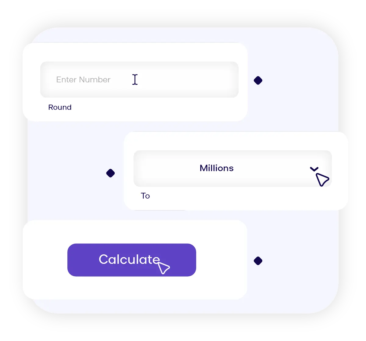 Rounding to Decimal Places Calculator